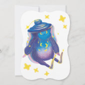 かわいいヒーローのグリーティングカード (裏面)