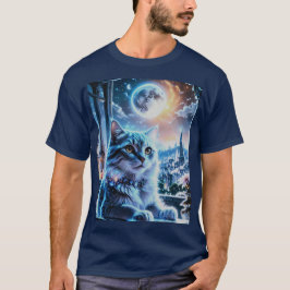 かわいいビッグ・シティ・キッテン Tシャツ