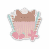 かわいいビニールステッカー シール (正面)