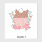 かわいいビニールステッカー シール (シート)