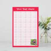 かわいいビリヤード 便箋 (スタンド正面)