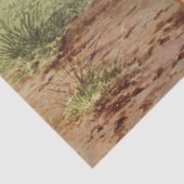 かわいいビンテージのニワトリとめんどりのパーティ 薄葉紙 (詳細)