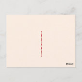 かわいいビンテージのペキニーズの子犬 1950年代のバレンタイン ポストカード (裏面)