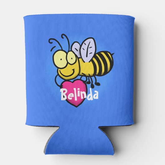 かわいいビーおもしろいマンガ缶クーラー 缶クーラー (裏面)