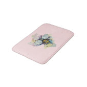 かわいいビーとレインボーウォッシュバスマット バスマット (アングル)