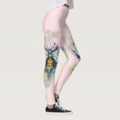 かわいいビーとレインボーウォッシュレギンス レギンス (右)