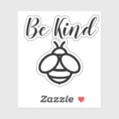 かわいいビーのイメージステッカー シール (シート)