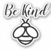 かわいいビーのイメージステッカー シール (正面)