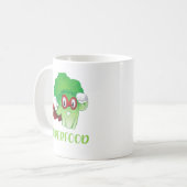 かわいいビーガンヘルシースーパーフードおもしろい引用文 コーヒーマグカップ (正面左)