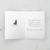 かわいいビーグルの子犬かわいい子犬 カード (内部)