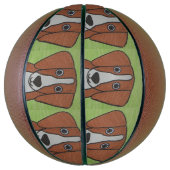 かわいいビーグルバスケットボール バスケットボール (縦)