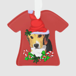 かわいいビーグルパピークリスマス オーナメント