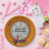 かわいいビーグル子犬の写真の誕生日パーティー ペーパープレート (パーティー)