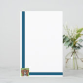 かわいいビーグル文房具紙 (スタンド正面)