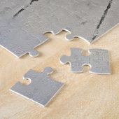 かわいいビーグル犬のポートレート ジグソーパズル (側面)