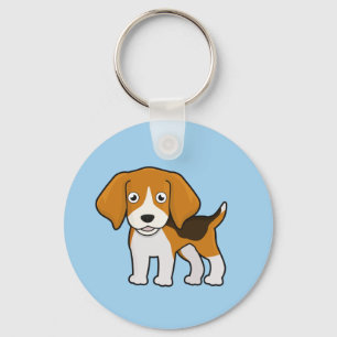 かわいいビーグル犬 キーホルダー