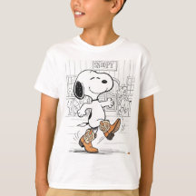 かわいいビーグル・キャラクターTシャツ