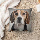 かわいいビーグル クッション (ブランケット)