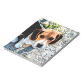 かわいいビーグル ノートパッド (回転)