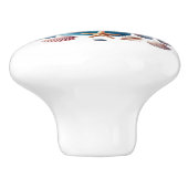 かわいいビーチハウスシーシェル セラミックノブ (側面)