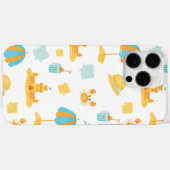 かわいいビーチパラソルと砂のお城 Case-Mate iPhoneケース (裏面 (横))