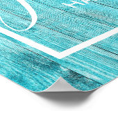 かわいいビーチビーチイユー&ミー引っ越し祝いパーティー ポスター (角)