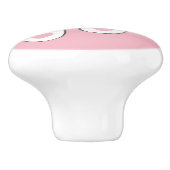 かわいいビーチビーチサンダルドアとドロワープルノブ セラミックノブ (側面)