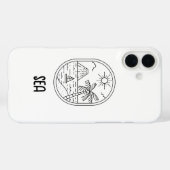 かわいいビーチフォンケース Case-Mate iPhoneケース (裏面 (横))