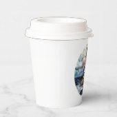 かわいいビーチライトハウスラバーズパーティー紙プレート 紙コップ (右)