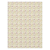 かわいいビーチ場面パターン テーブルクロス (正面)