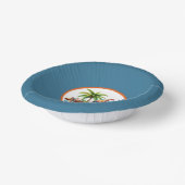 かわいいビーチ格言パーティー ペーパーボウル (傾斜あり)