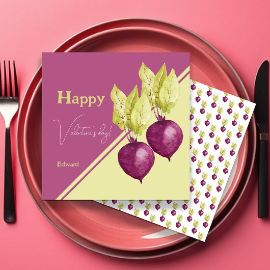 かわいいビートの愛の水彩画絵を描手