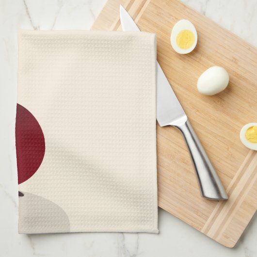 かわいいビートの漫画の勇気付けられる|の台所タオル キッチンタオル (四つ折り)