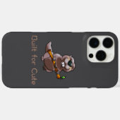 かわいいビーバーのキャラクター - かわいさのために作られた Case-Mate iPhoneケース (裏面 (横))