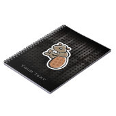 かわいいビーバー; カッコいい ノートブック (左側)