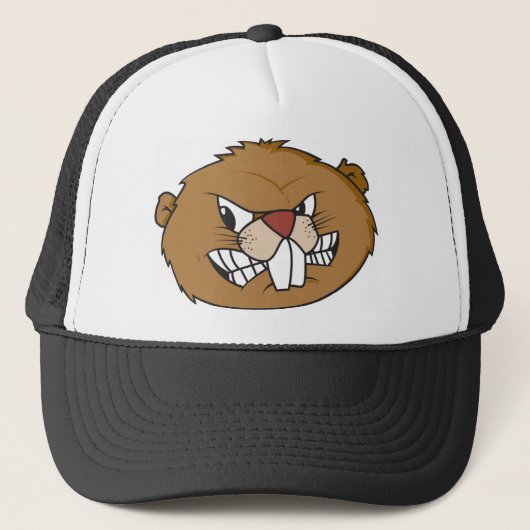 かわいいビーバー キャップ (正面)