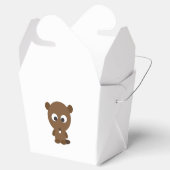 かわいいビーバー フェイバーボックス (オープン)