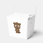 かわいいビーバー フェイバーボックス (正面サイド)