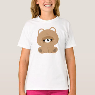 かわいいビーバー Tシャツ