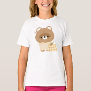 かわいいビーバー Tシャツ