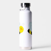 かわいいビーパーソナライズされた ウォーターボトル (右面)