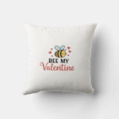 かわいいビーマイバレンタイン クッション (裏面)