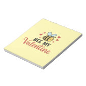 かわいいビーマイバレンタイン ノートパッド (回転)
