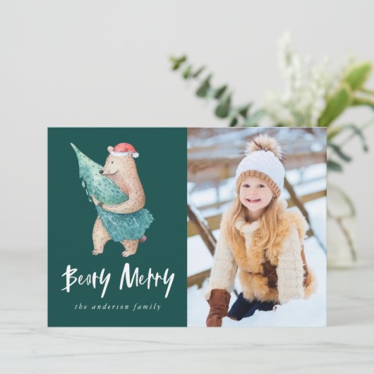 かわいいビーメリーリー写真 シーズンカード (スタンド正面)