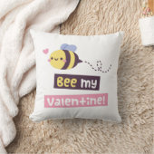 かわいいビー私のバレンタインデー、私のバレンタイン クッション (ブランケット)