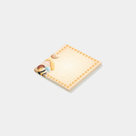 かわいいビー3"x3"ポストイットのノート ポストイット