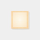 かわいいビー3"x3"ポストイットのノート ポストイット (正面)