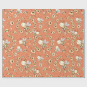 かわいいビー ラッピングペーパー (フラット)