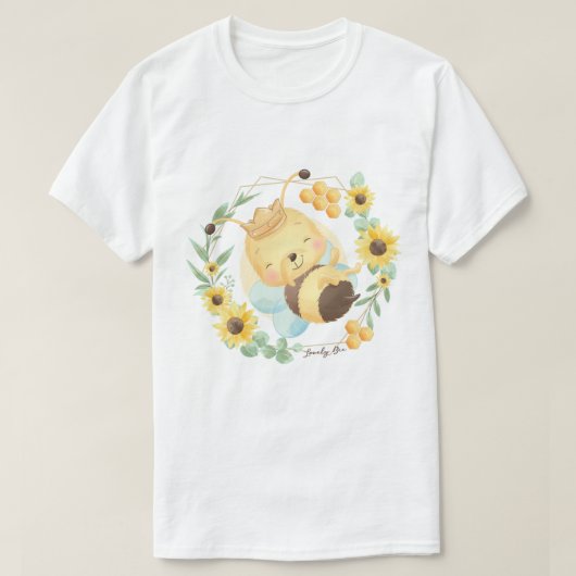 かわいいビーTシャツ Tシャツ (デザイン正面)