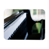 かわいいピアノのアートワーク マグネット (横)